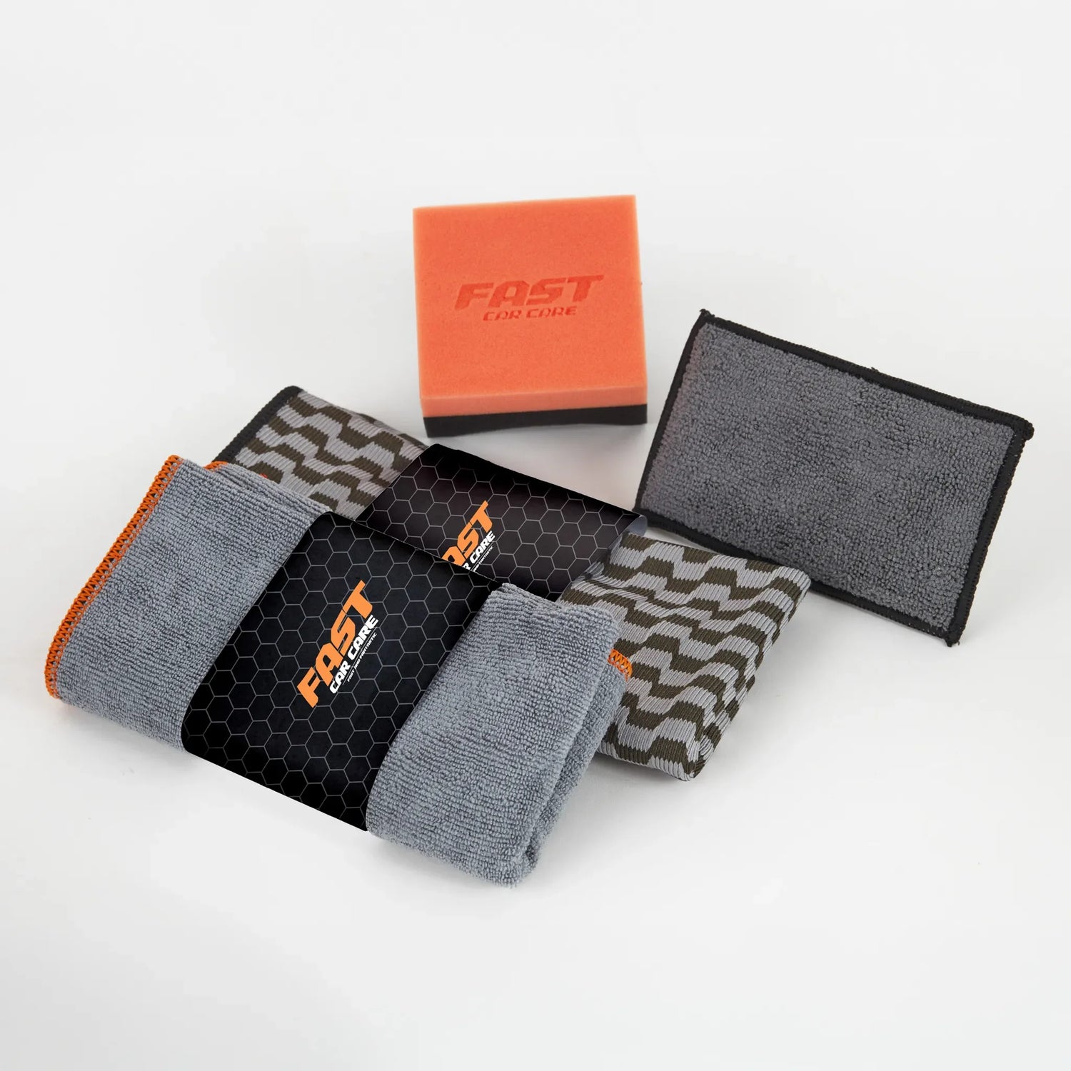 Doeken & Applicatorset van Fast Car Care