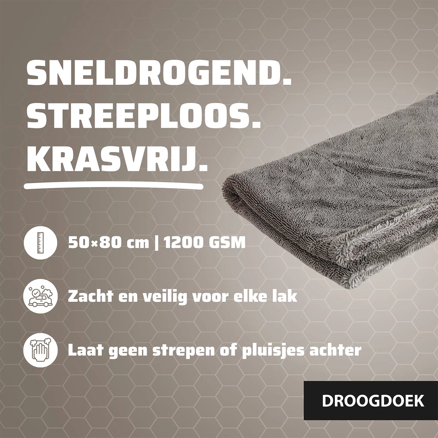 FCC Magneet Droogdoek 50x80