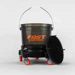 Fast Car Care Emmer met grit guard en wielbasis