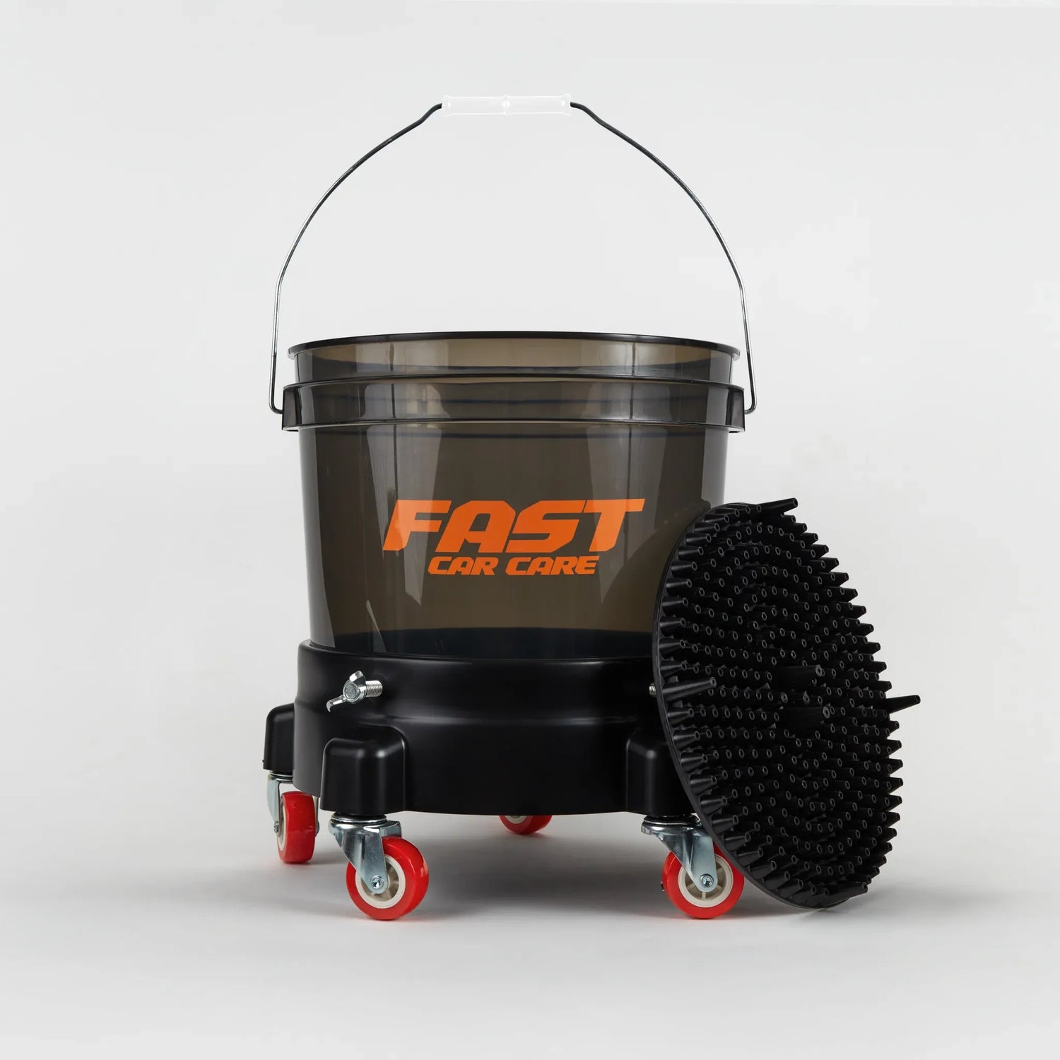 Fast Car Care Emmer met grit guard en wielbasis