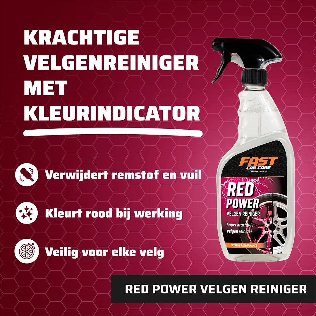 FCC Red Power Velgenreiniger